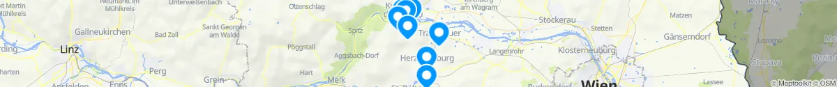 Map view for Pharmacies emergency services nearby Inzersdorf-Getzersdorf (Sankt Pölten (Land), Niederösterreich)